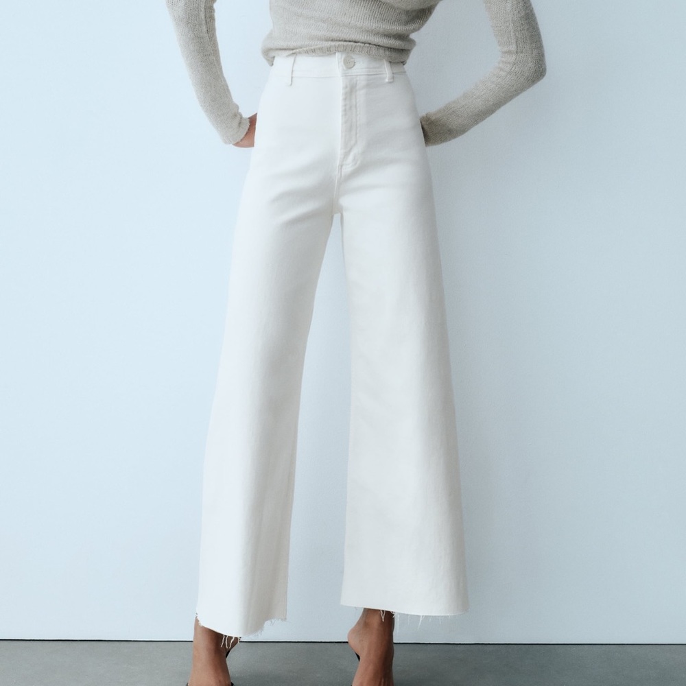 Women’s Zara Marine Straight Leg High Waisted Jeans